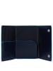 Piquadro Blue Square - Kreditkartenetui 11cc 10 cm RFID in night blue