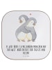Mr. & Mrs. Panda Coaster Pinguine Kuscheln mit Spruch in Weiß