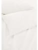 Hessnatur Satin Bettwäsche-Set in naturweiss