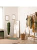 HOMCOM Wandspiegel in Naturholz 45L x 48B x 125H cm