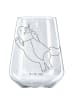 Mr. & Mrs. Panda Rotweinglas Einhorn Super ohne Spruch in Transparent