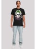 F4NT4STIC T-Shirt Suicide Squad Joker Coloured Smile in schwarz