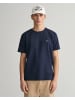 Gant T-Shirt in evening blue