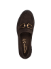 Tamaris WIDE FIT Slipper in MOCCA SUEDE