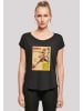 F4NT4STIC Long Cut T-Shirt Big Hero 6 Honey Lemon Newspaper in schwarz