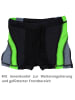 Aquarti Jungen Kinder Badehose Seitliche Paspel in schwarz/grün