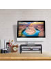 relaxdays Monitorständer in Schwarz