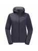 Jack Wolfskin Regenjacke Elsberg in Anthrazit