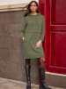 Heine Shirtkleid in khaki