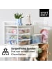 SmartStore 3er-Set Aufbewahrungsbox Classic Transparent 46L