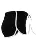 Urban Classics Urban Classics Hot Pants in blk/wht