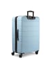 Saxoline Miami 4 Rollen Trolley L 75 cm mit Dehnfalte light blue