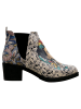 Dogo Eve Boots Frida-Kahlo-with-Blue-Flowers in Beige