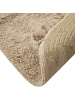 Beliani Kinderteppich TOADSTOOL in Beige/Braun/Grün - (W) 100 x (L) 100 cm