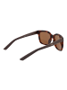 Nike Frauen Sonnenbrille Quadratisch Braun