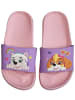 Paw Patrol Paw Patrol Badelatschen Skye & Everest Badeschlappen Badesandalen in rosa