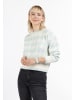 myMo Damen Strickpullover in Hellblau