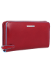 Piquadro Blue Square Geldbörse Leder 18 cm in rot