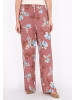 Usha Women Pants in brown multicolor