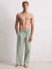 Marc O'Polo Pyjamahose Cozy Flannel in winter sage check