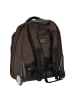 Dermata 2 Rollen Rucksacktrolley 47.5 cm Laptopfach in braun