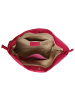 Toscanto Toscanto Schultertasche, Beuteltasche Leder fuchsia, pink ca. 42cm