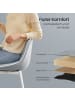 VASAGLE 2er-Set: Barhocker Lyna in Taubengrau - (B)50 x (H)87.5 x (T)49.5 cm