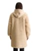 Marc O'Polo DENIM Teddy-Mantel relaxed in Sand Melange