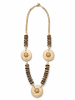 collezione alessandro Lange Kette " Dunja " in natur