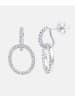 Diamant L'éternel Ohrhänger aus 375 Weißgold mit 0.45 Karat Diamant