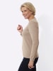 WITT WEIDEN Langarm-Pullover in beige-meliert