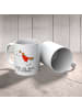 Mr. & Mrs. Panda Tasse Einhorn Super mit Spruch in Weiß