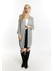 IZIA Damen Cardigan in Silber Grau