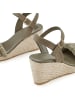 Vivance Keilsandalette in khaki