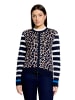 Betty Barclay Strick-Cardigan mit Aufdruck in Brown/Cream