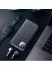 COFI 1453 Handyhülle mit Kartenfach Flipcase mit Magnetverschluss kompatibel in Schwarz