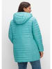 sheego Longsteppjacke in aqua