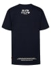 Petrol Industries Bedrucktes Jersey-T-Shirt Bandolera in Blau