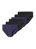 Schiesser Slip 955 Essentials in schwarz,blau1