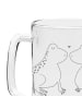 Mr. & Mrs. Panda Krug Frosch Liebe ohne Spruch in Transparent
