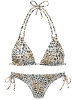 LASCANA Triangel-Bikini in Tierdruck