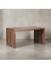 KADIMA DESIGN Schreibtisch BOHA Massiv-Holz Computertisch 160 cm breit in Massivholz