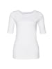 MARC CAIN Rundhalsshirt in White