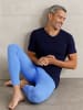 WITT WEIDEN Shirt in marine + himmelblau