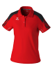 erima Poloshirt in rot/schwarz