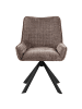 ebuy24 Esszimmerstuhl Eddie Braun 2er Set