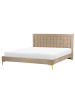 Beliani Doppelbett LIMOUX in Beige - (W) 167 x (H) 97 x (L) 213 cm