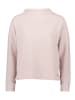 BETTY & CO Sweatshirt mit Struktur in Rosé/Cream