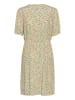 Cream Kleid CRLinaa Feminine in Green Flower Print