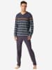 Schiesser Pyjama Casual Nightwear in graphit